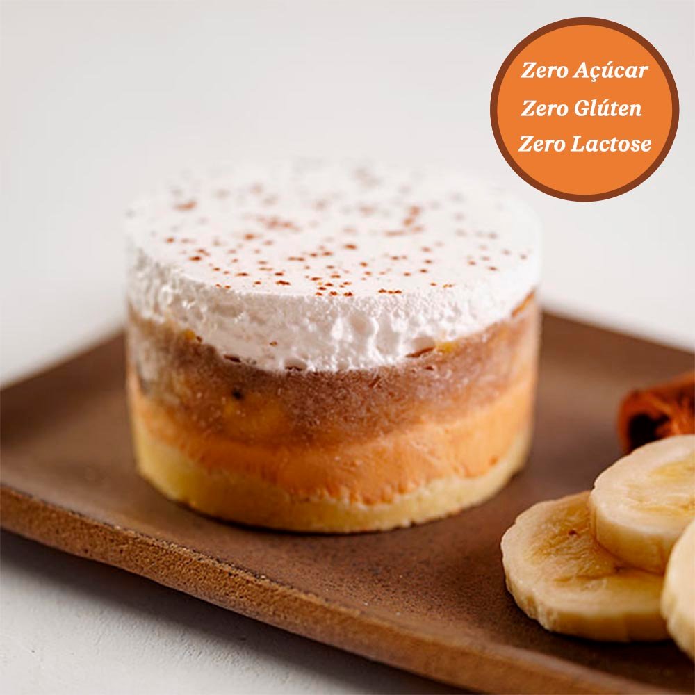 Mini Banoffee 0% Total (Glúten, Lactose e Açúcar) 4 unidades