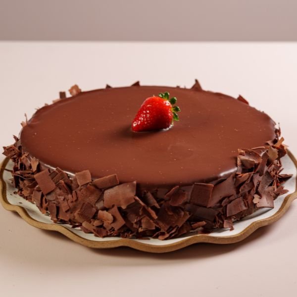 Delícia de Chocolate com Morango