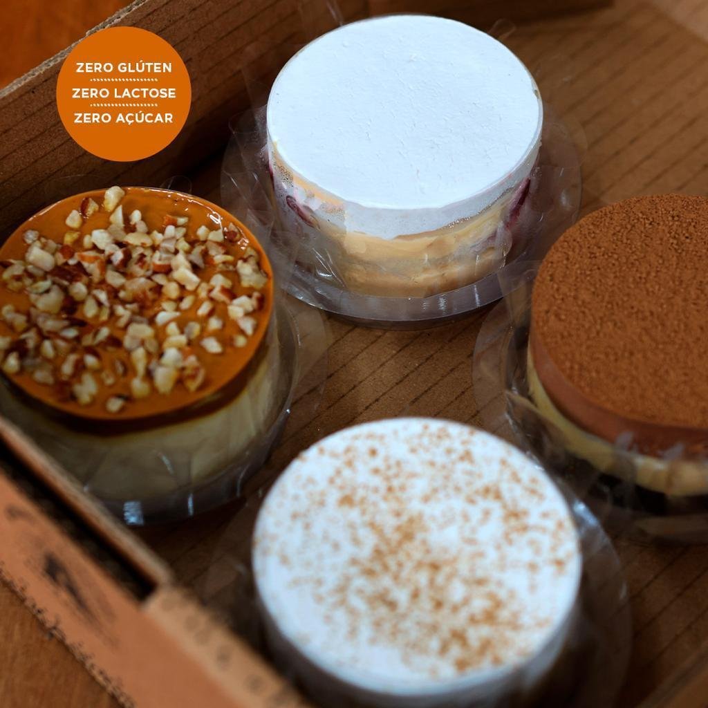 Mini Sortidas 0% Total (Glúten, Lactose e Açúcar) 4 unidades
