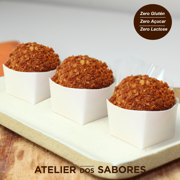 Brigadeiro de Churros 0% Total (Glúten, Lactose e Açúcar) 12 unidades