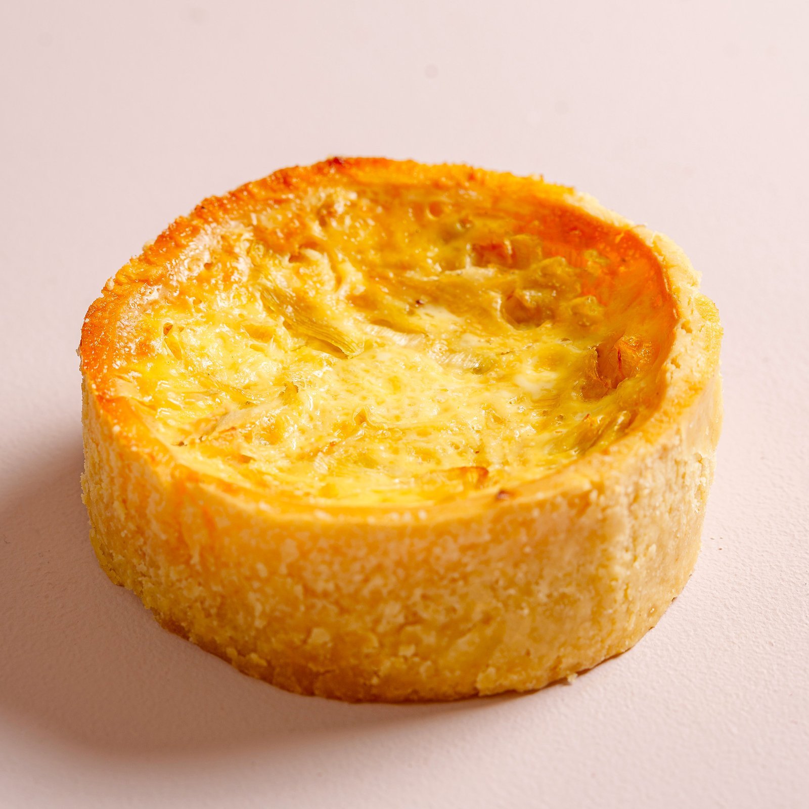 Mini Quiche de Alho Poró  8 unidades