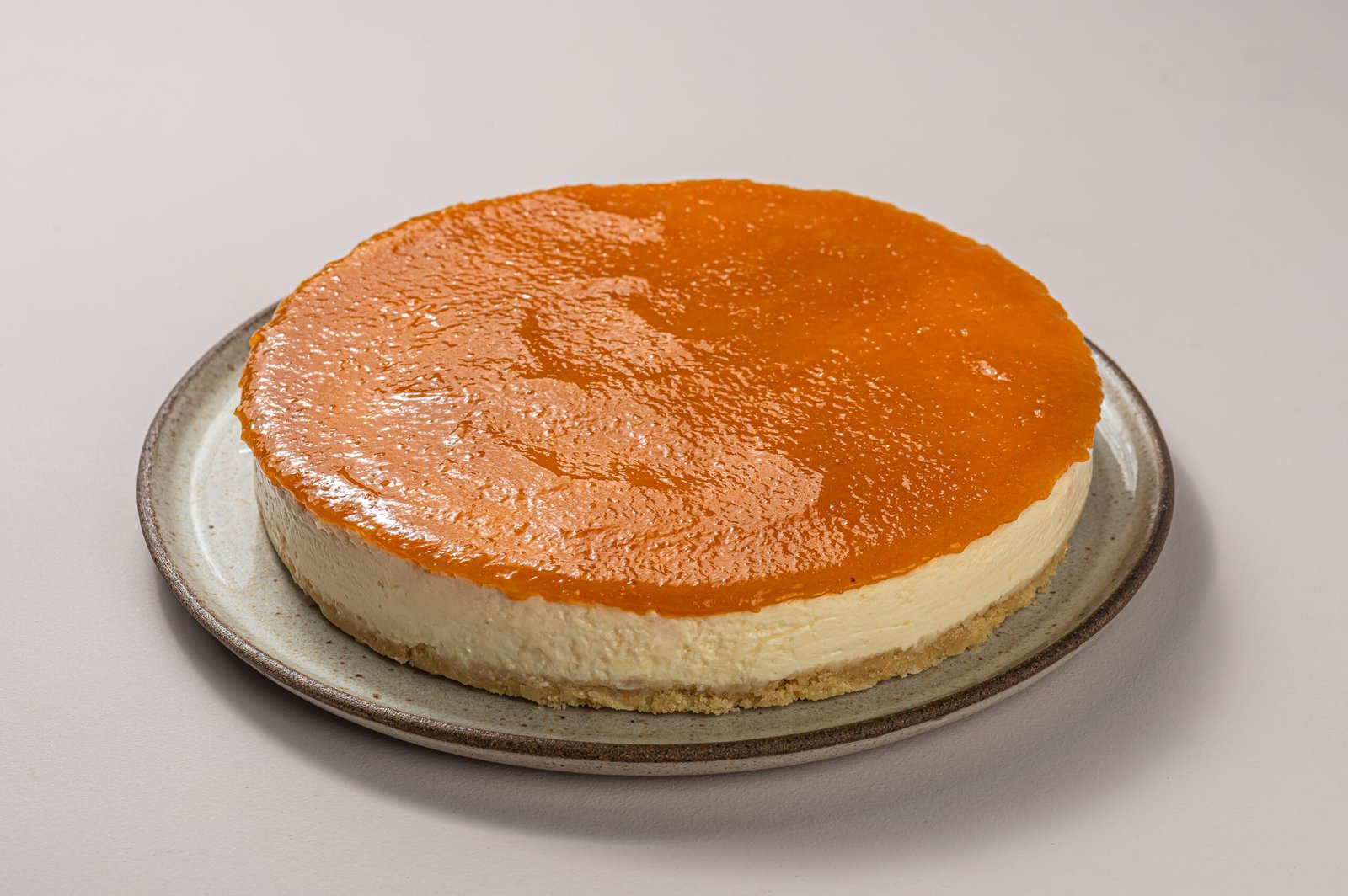Cheesecake de Damasco sem Adição de Açúcares