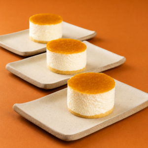Mini Cheesecake de Damasco sem Adição de Açúcares