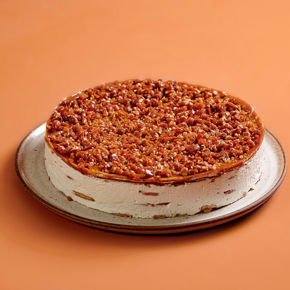 Torta Alema Crocante com Doce de Leite P